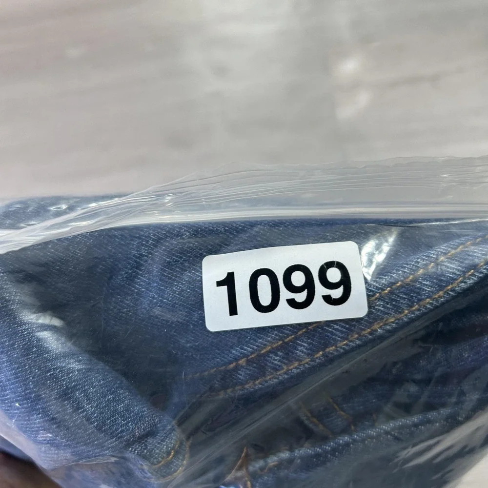 Levis 501 Jeans Mens 40x30‎ Blue Button Fly Straight Leg 100% Cotton Denim